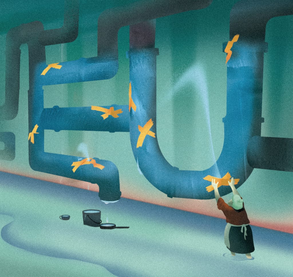 Europe is flushing its water down the drain