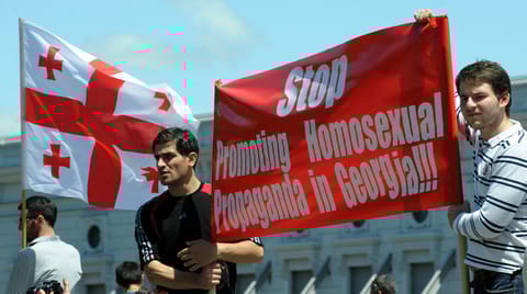 Georgia introduces Russian-style crackdown on LGBTQ+ rights