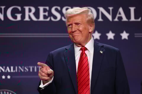 Trump suggests he might impose auto tariffs on April 2