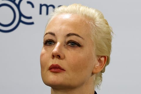 Alexei Navalny’s widow vows to continue his fight against Putin